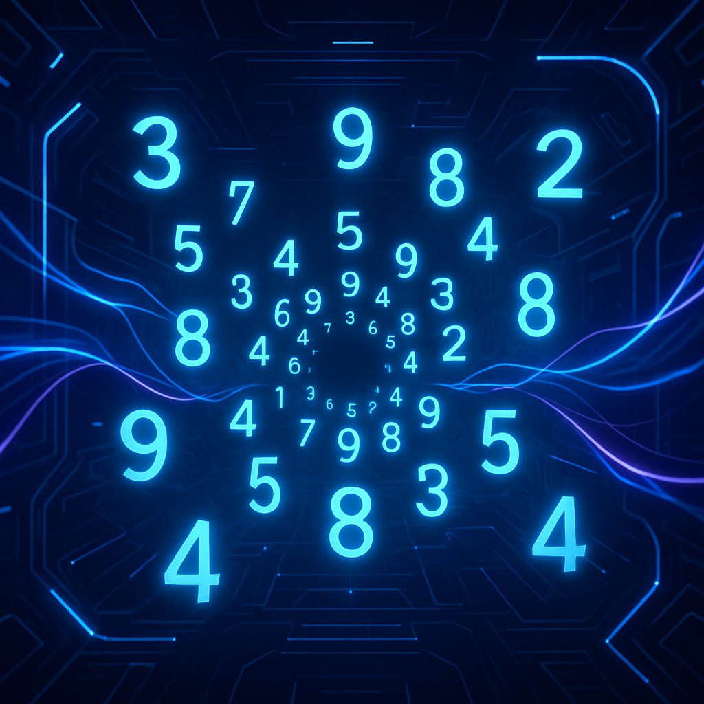 Digit span memory challenge game for adults