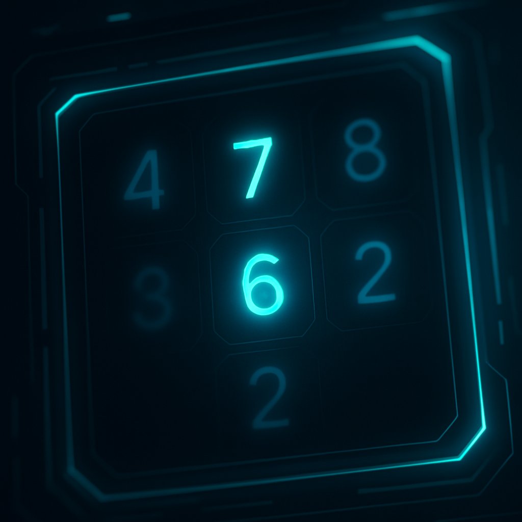 Screenshot of Number Memory game for adults testing digit recall